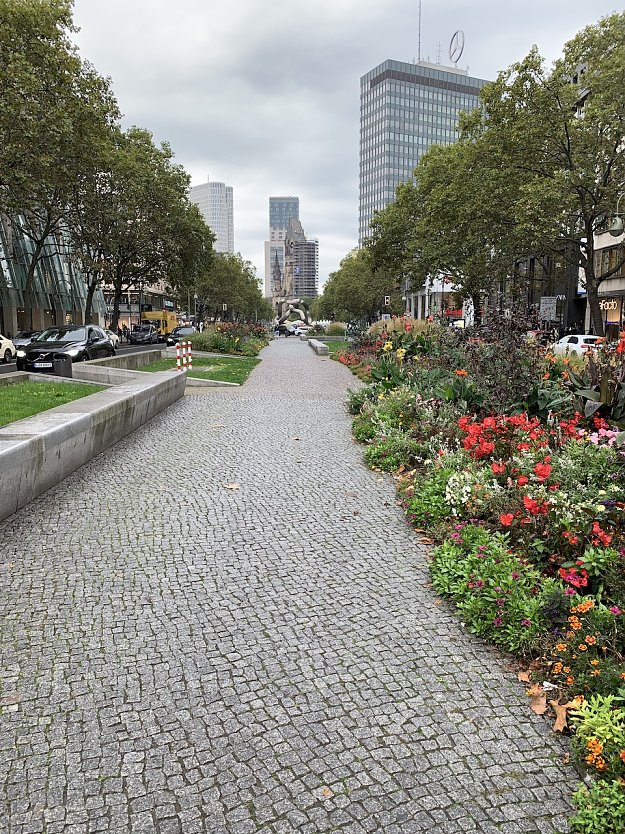 Blick auf das Europacenter in Berlin (Foto: M&ouml;ller privat)