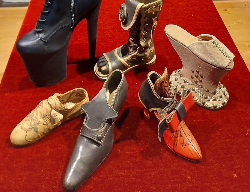 Die Geschichte des Schuhs im Nordh&auml;user Tabakspeicher (Foto: Stadtverwaltung Nordhausen)