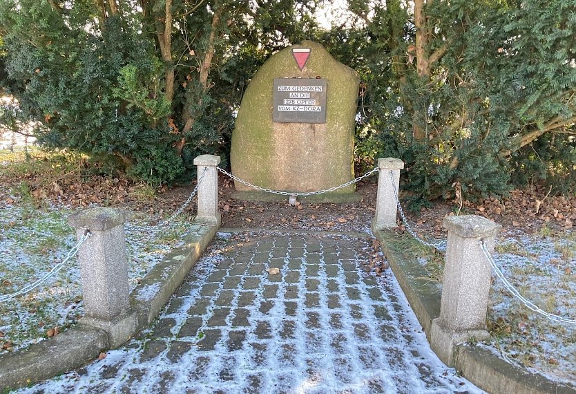 Gedenkstein in Nordhausen (Foto: Stadtverwaltung Nordhausen) Gedenkstein in Nordhausen (Foto: Stadtverwaltung Nordhausen)