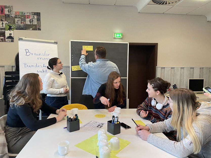 Beim Kreisjugendring ging man Ende vergangenen Jahres der Frage nach, was die Jugend von der Bundesregierung erwartet (Foto: KJR)