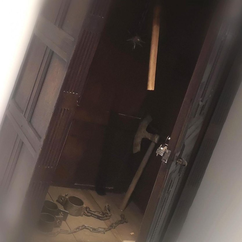 Der Schrank des Henkers ist das Objekt des Monats in der Flohburg (Foto: Stadt Nordhausen)