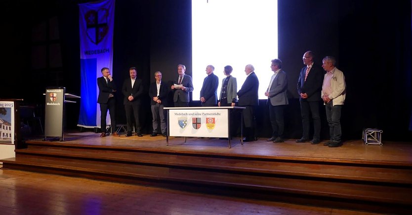 Ein besonderes Jubil&auml;um: 30 Jahre Freundschaft zwischen Worbis und Medebach (Foto: Stadt Leinefelde-Worbis)