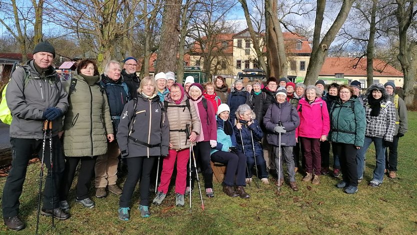 Wandergruppe er&ouml;ffnet Wandersaison (Foto: Wolfgang Lehmann)