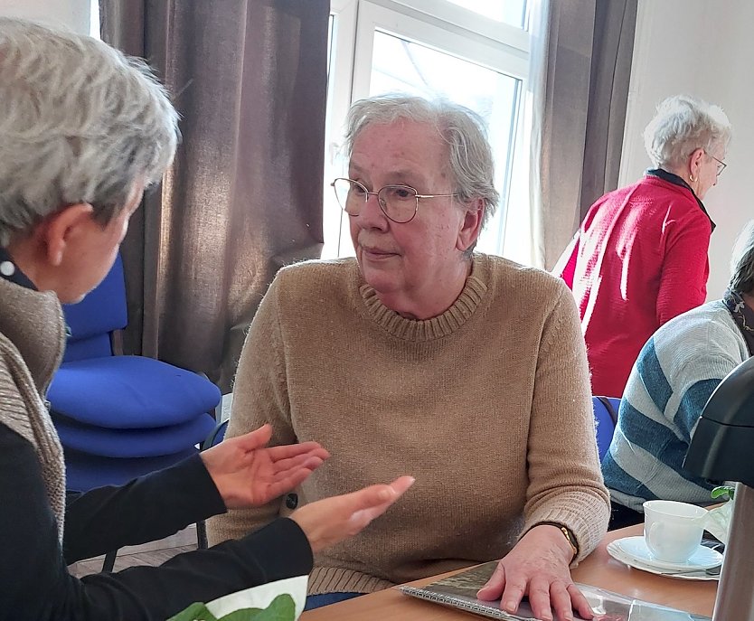 Feier im Seniorentreff in Jecha (Foto: Wolfgang Dittrich)
