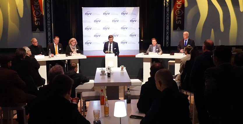 Von links: Kobelt, Schubert, Marx, Lochthofen, Schubert, Prophet (Foto: nnz)