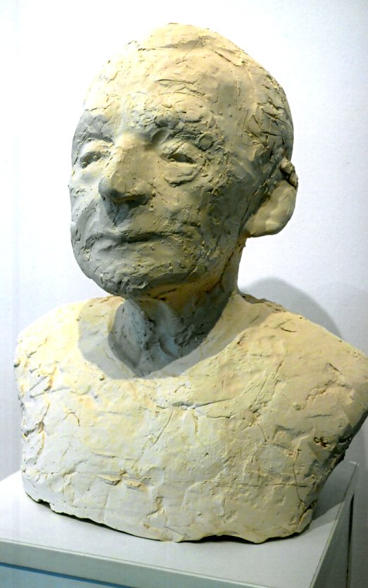 Peter Gen&szlig;ler, Portr&auml;tstudie G&uuml;nther Grohs 2015 (Foto: Kneffel)