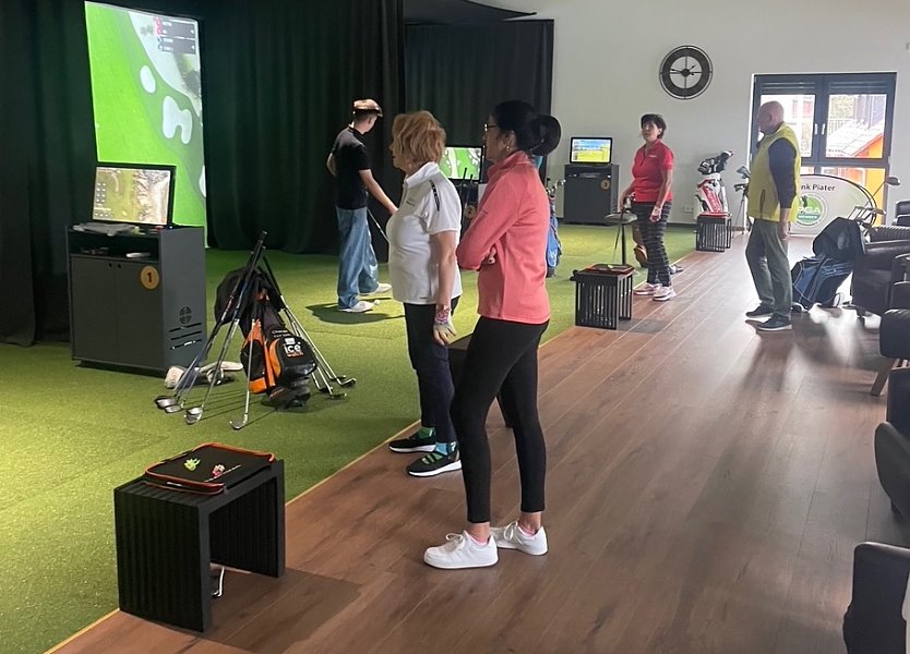 Andrang in Neustadt beim "Sontagsgolfen" (Foto: A.Meyer)