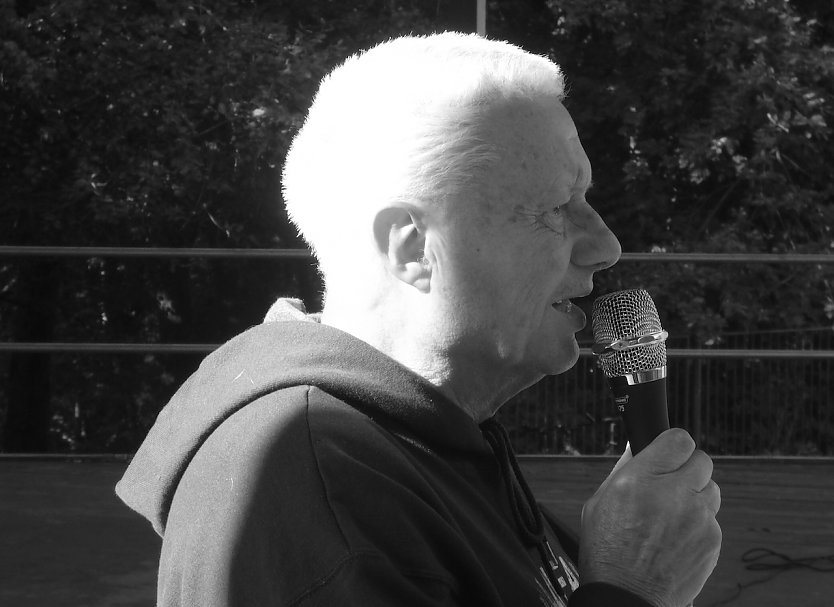 Klaus Ke&szlig;ler, eine Nordh&auml;user Sport-Legende (Foto: W. Hasselbach, 2011)