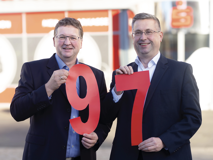 Die Nordh&auml;user Sparkasse stand im letzten Jahr hoch in der Kundengunst: mit 97 Prozent allgemeiner Zufriedenheit wurde man zur beliebtesten Sparkasse in Hessen und Th&uuml;ringen gek&uuml;rt (Foto: Kreissparkasse Nordhausen)