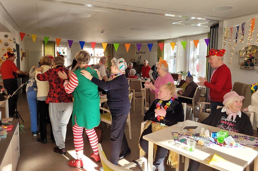 Karneval in der Tagesbetreuung (Foto: Anja Wybranietz)