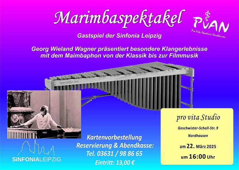 Marimbaspektakel an der pro vita (Foto: pro Vita)