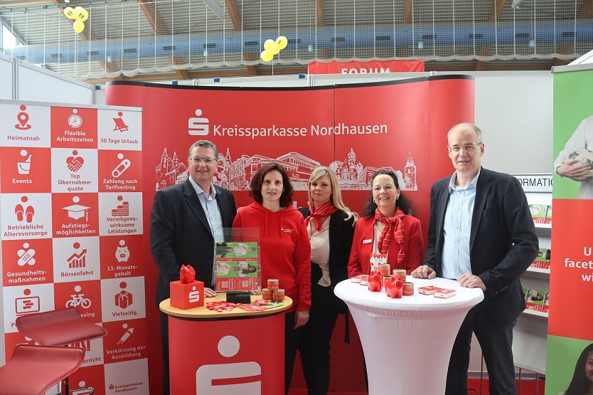 Die Kreissparkasse und ihre Partner laden ab Freitag zum 27. Forum Berufsstart (Foto: Kreissparkasse Nordhausen)