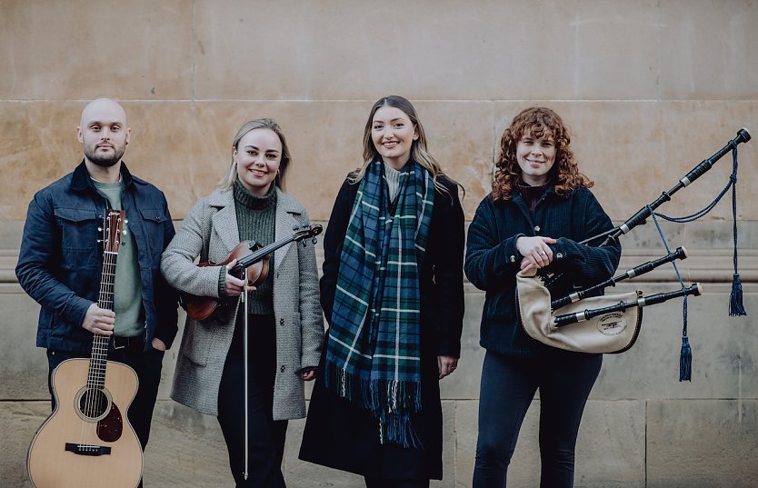 Mit dem Fr&uuml;hling kommen die besten jungen schottischen Folkmusiker nach Bad Langensalza (Foto: Agentur)
