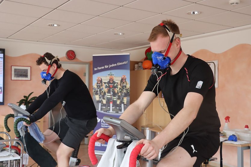 Fitness bei der Feuerwehr (Foto: Feuerwehr Heiligenstadt)