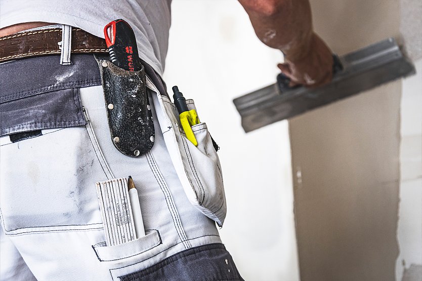 Wohnungen bauen und sanieren ist angesagt (Foto: IG BAU)