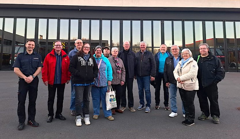 ACE-Gruppe in der Feuerwache (Foto: ACE/Falk Hoffmann)