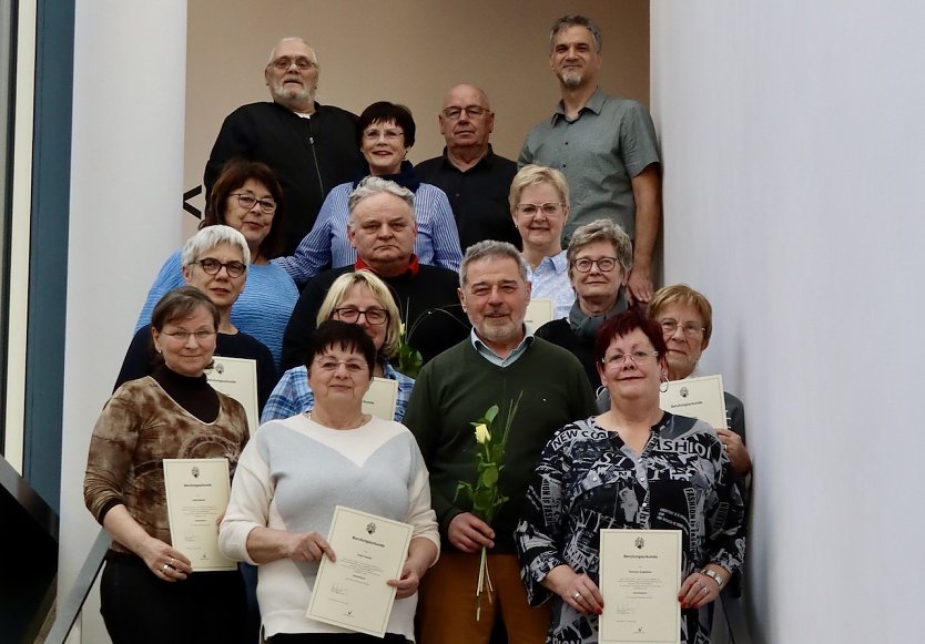 Der neue Seniorenbeirat der Stadt Nordhausen (Foto: Stadtverwaltung Nordhausen)