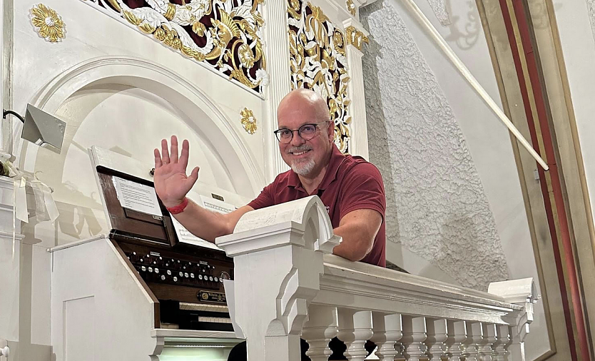 Organist Christian Kropp (Foto: C. Kropp) Organist Christian Kropp (Foto: C. Kropp)