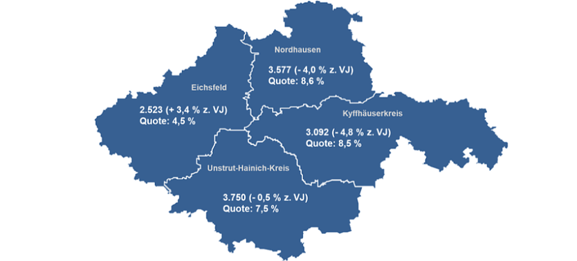 Arbeitsmarkt im März (Foto: Agentur für Arbeit Thüringen Nord) Arbeitsmarkt im März (Foto: Agentur für Arbeit Thüringen Nord)