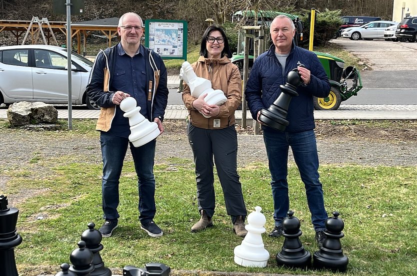 "Schach to go" ist ab sofort in S&uuml;lzhayn m&ouml;glich (Foto: I.Kalbitz)