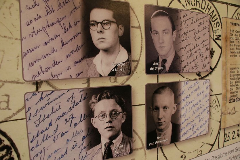 Vier der elf jungen Niederl&auml;nder f&uuml;hrten Tagebuch oder hinterlie&szlig;en Notizen (Foto: agl)