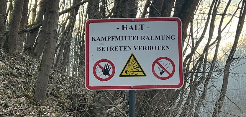 Schwerer Einsatz im Sperrgebiet (Foto: S. Dietzel)