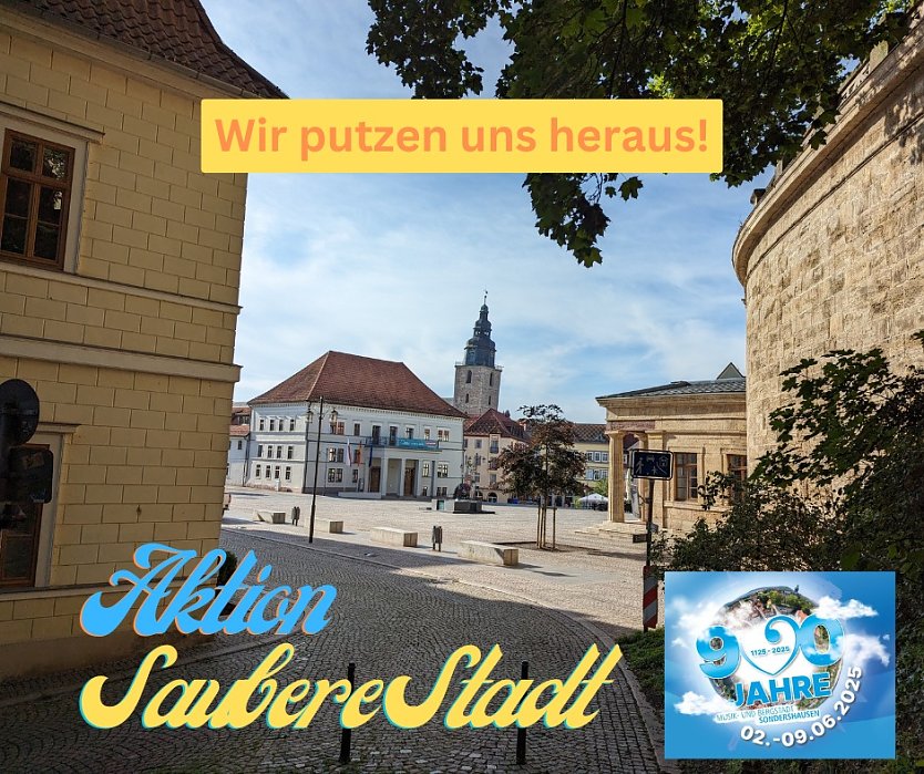 Aktion Saubere Stadt (Foto: Stadt Sondershausen) Aktion Saubere Stadt (Foto: Stadt Sondershausen)