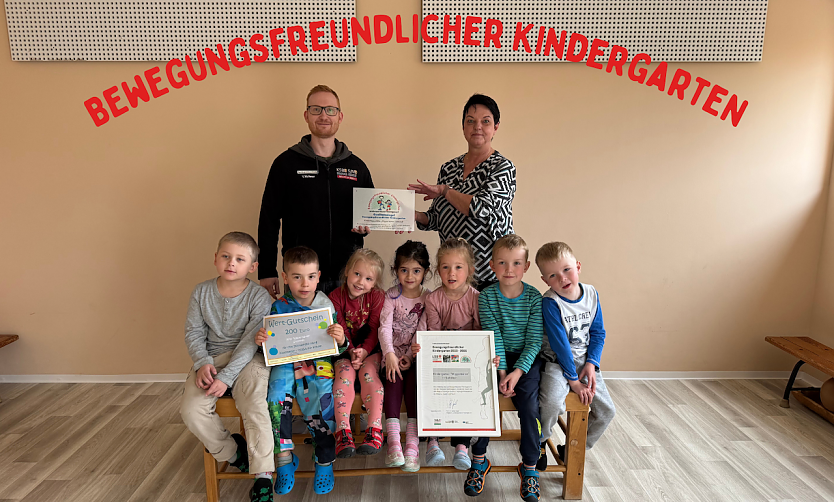 Die Wipperbären sind bewegungsfreundlich (Foto: KSB Nordhausen) Die Wipperbären sind bewegungsfreundlich (Foto: KSB Nordhausen)