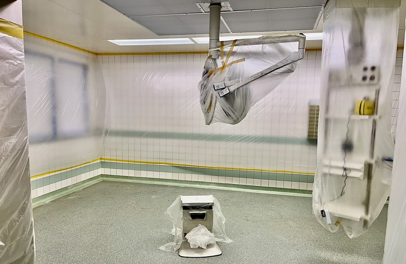 OP-S&auml;le werden saniert (Foto: SHK)