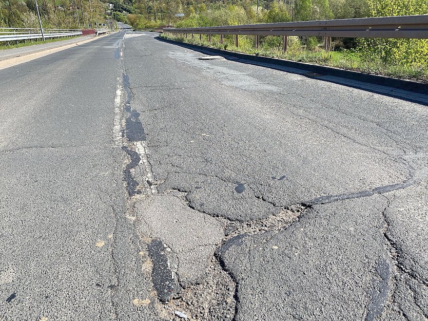 Schlechter Zustand der Martin-Andersen-Nex&ouml; Stra&szlig;e (Foto: privat (Quelle ist der Redaktion bekannt))