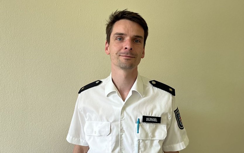 Polizeirat Marcus B&uuml;rgel ist der oberste Polizist des Landkreises  (Foto: oas)