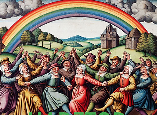   Bauernkrieg am Harztor mit KI erstellt  (Foto:  T.Sch&auml;fer)