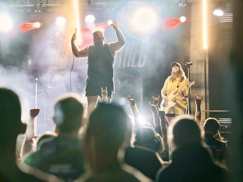 Blacktoothed beim Bookwood Festival 2024 (Foto: Powermetal)