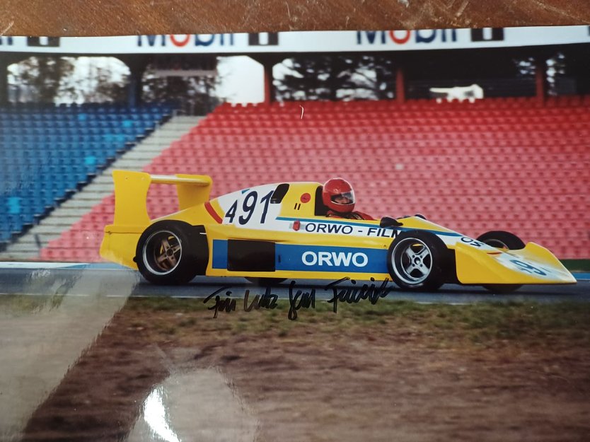 Der Rennwagen P8 von Gerhard Friedrich (Foto: Ostklassikerklub Wolkramshausen)