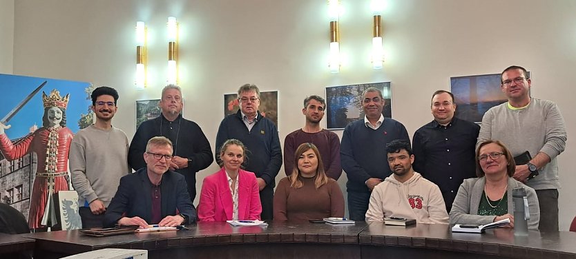 Integrationsbeirat diskutiert Arbeitsmarktintegration internationaler Studierender und Fachkr&auml;fte  (Foto: Pressestelle Landratsamt)