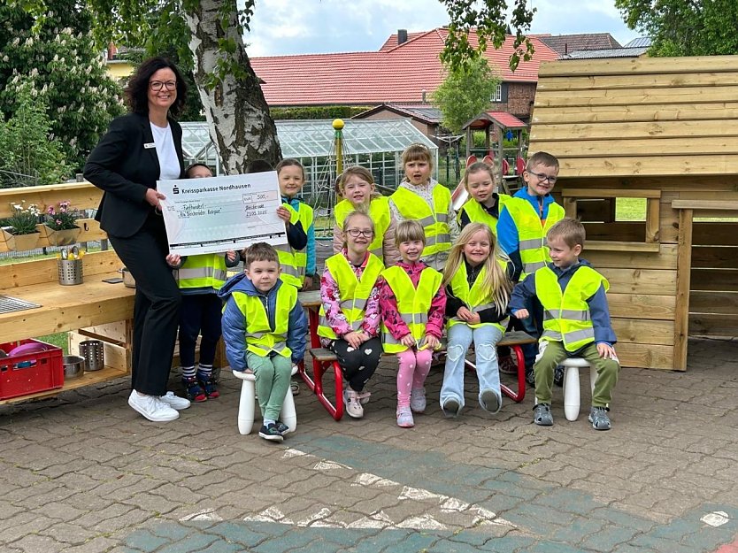 Große Freude bei den kleinen Knirpsen (Foto: Katharina Gürtler ) Große Freude bei den kleinen Knirpsen (Foto: Katharina Gürtler )
