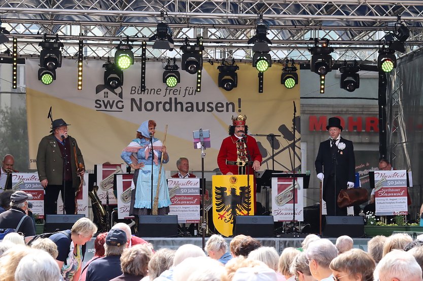 Auftritte der Rolandgruppe zum 55. Nordh&auml;user Rolandsfest (Foto: &copy;Stadtverwaltung Nordhausen)