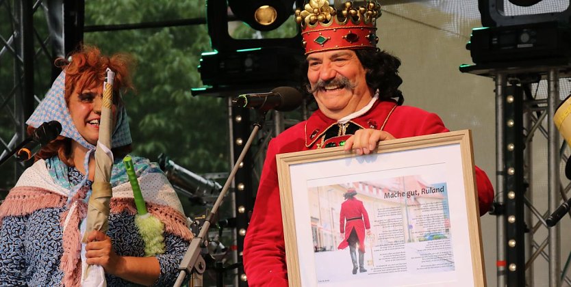 Micha gibt die Krone ab - die Rolandgruppe sucht ab sofort nach einem neuen Oberhaupt (Foto: agl)