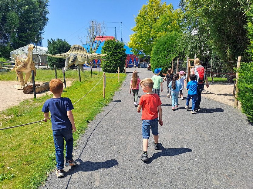 Abschlussfahrt nach Memleben (Foto: Kita Kleine Sp&uuml;rnasen)