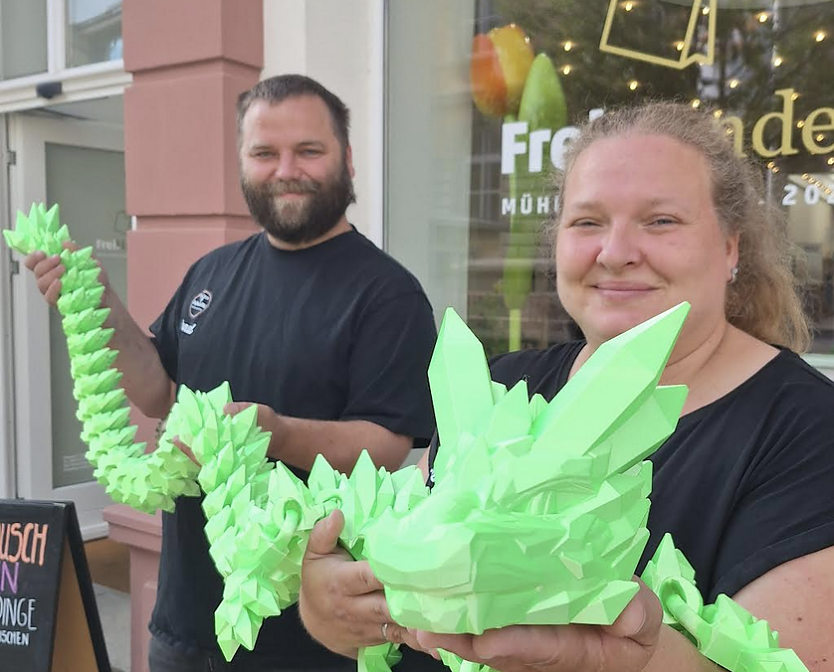 Franziska und Ronald Huse (Foto: Stadt M&uuml;hlhausen)