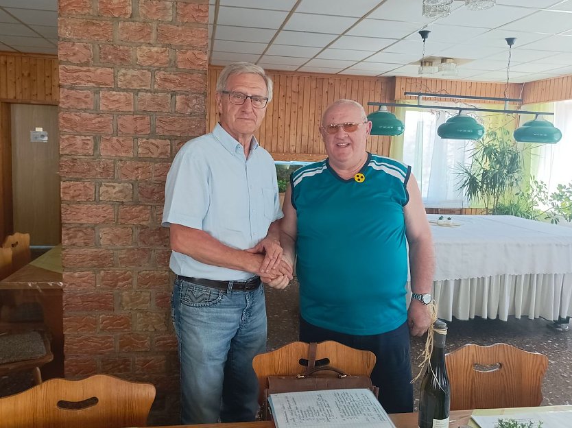 v.li.n.re. Manfred Kuksch + Thomas Leipold (Foto: Leipold (privat))