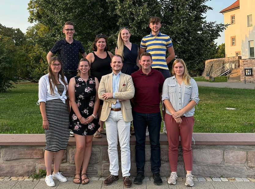 Der Vorstand der Jungen Union des Kyffh&auml;userkreises (Foto: JU Kyffh&auml;user)