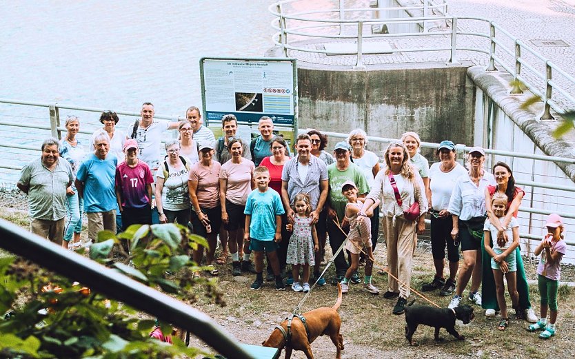 Die Wandergruppe um Carolin Gerbothe und ihre CDU Kollegen (Foto: CDU-Wahlkreisb&uuml;ro )