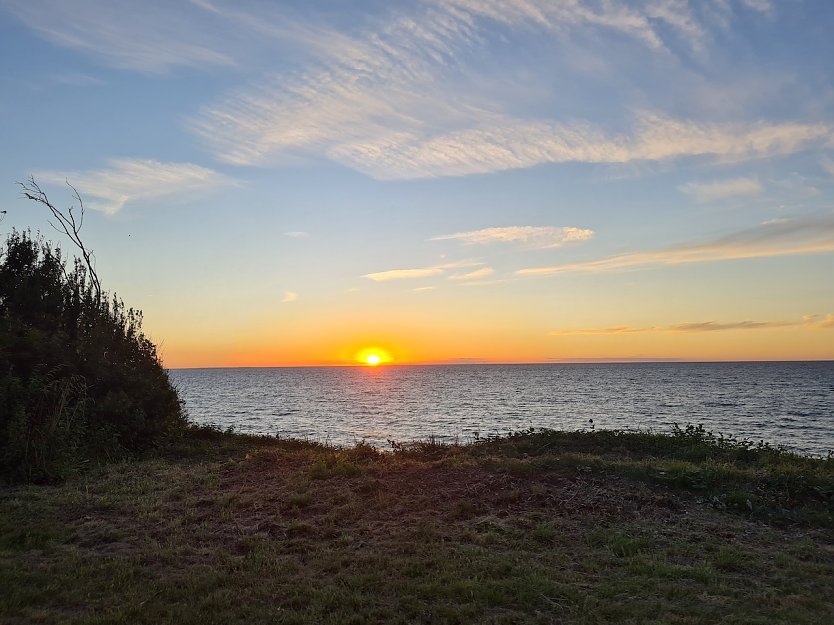1. Foto: Sonnenuntergang in Rerik an der Ostsee  (Foto: Sandra Sch&uuml;tze)