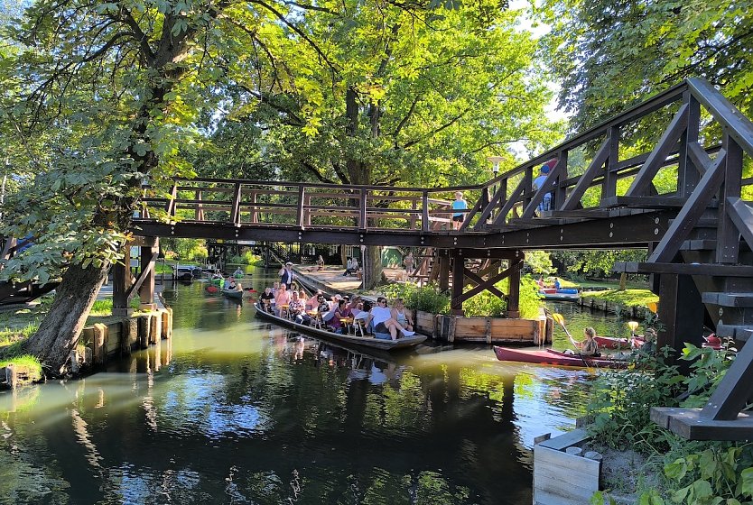 Lehde im Spreewald (Foto: Ronald Hildebrandt)