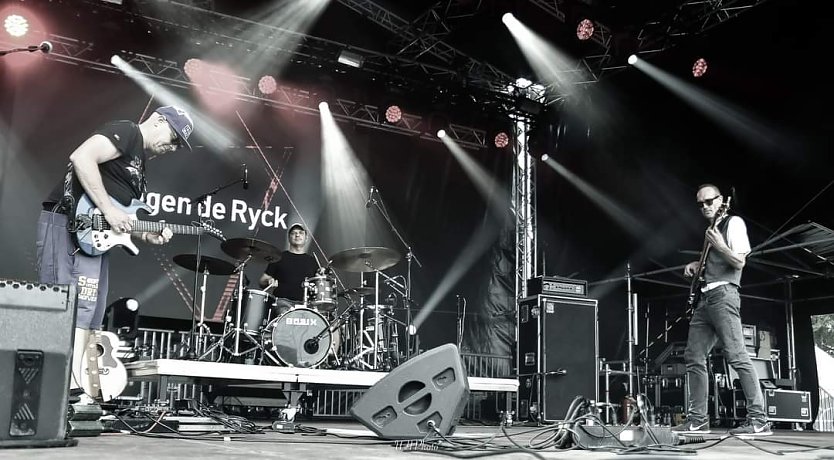 Eugen de Ryck auf der B&uuml;hne (Foto: jazzclub Nordhausen)