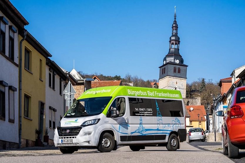 F&uuml;nf Jahre B&uuml;rgerbus (Foto: Stadtverwaltung Bad Frankenhausen)