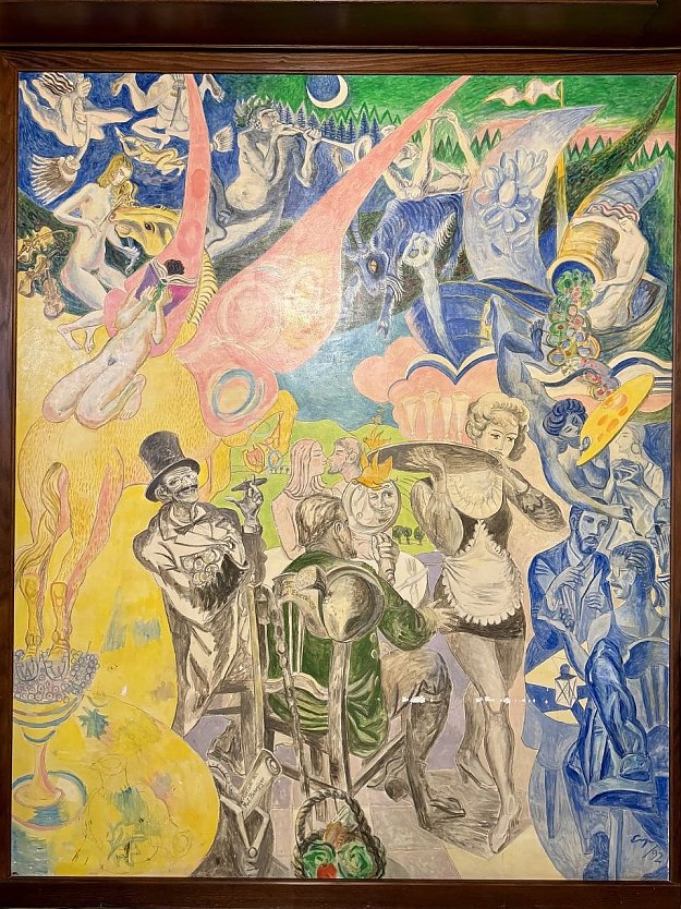 Kunstwerk im Nordh&auml;user Ratskeller (Foto: Stadt Nordhausen)