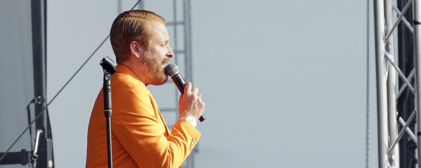 Ross Antony auf den Hoffest der EVN 2025 (Foto: vgf)