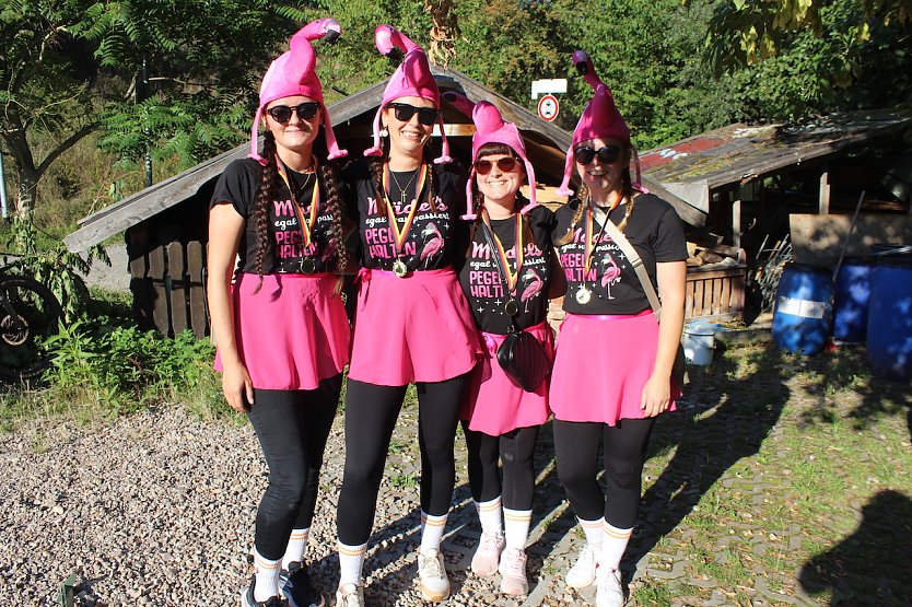 Erhielten einen Sonderpreis f&uuml;r die sch&ouml;nsten Kost&uuml;me: Die vier Muschitiere (Foto: Eva Maria Wiegand)